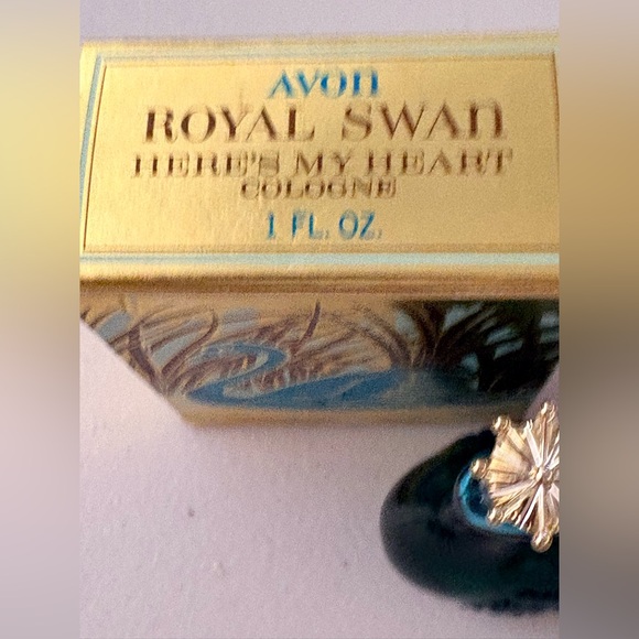 🦖 3 FOR $25 AVON HERES MY HEART COLOGNE 1oz NEW IN BOX VINTAGE SEE PICS - Picture 2 of 10